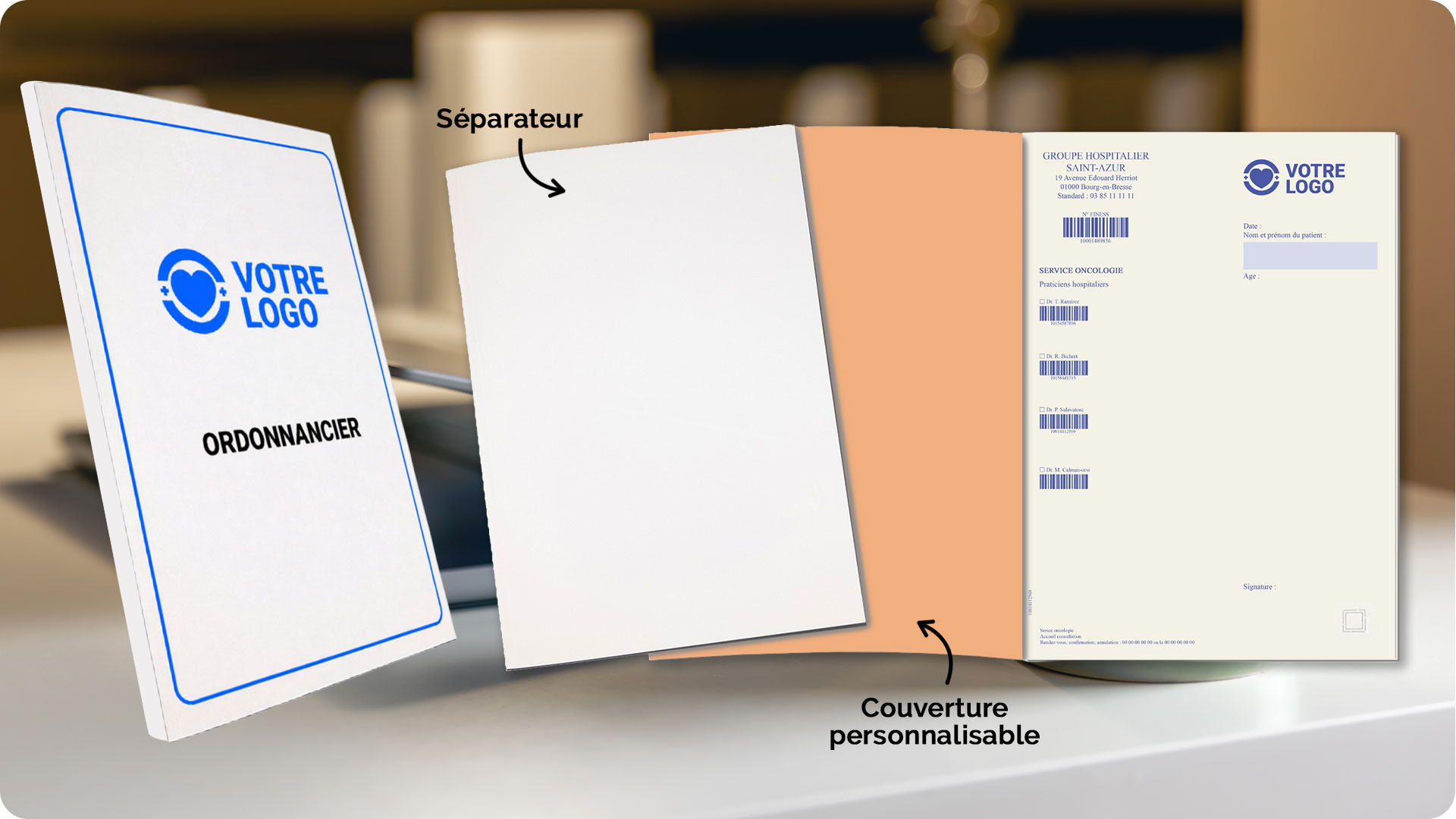 Ordonnances sécurisées en livret