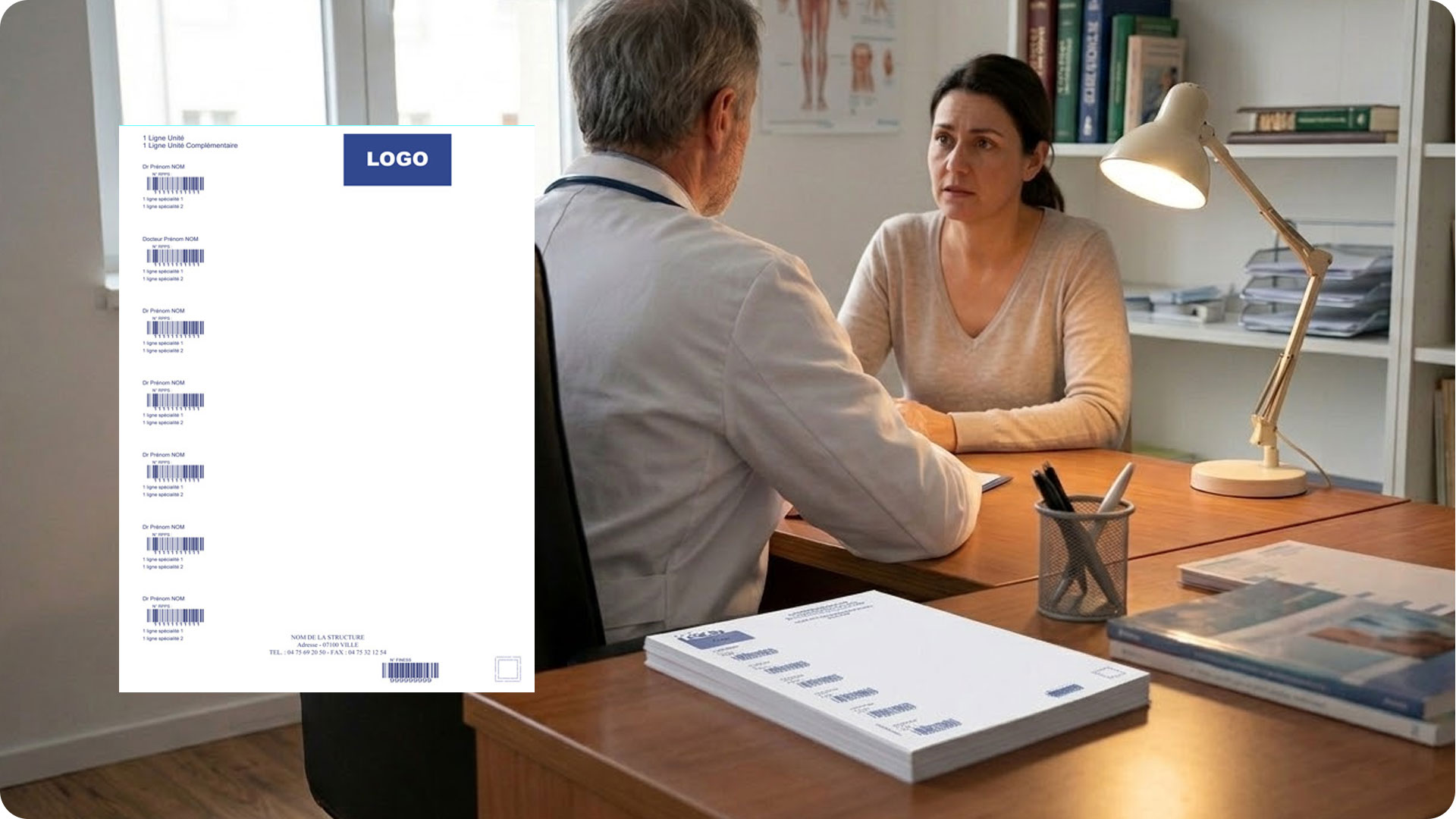 Feuillets ordonnances protégées